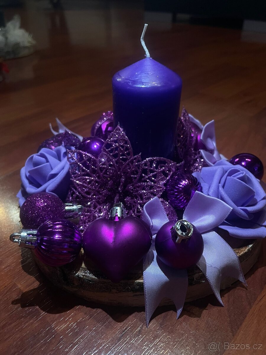 Svícny vánoční,adventní