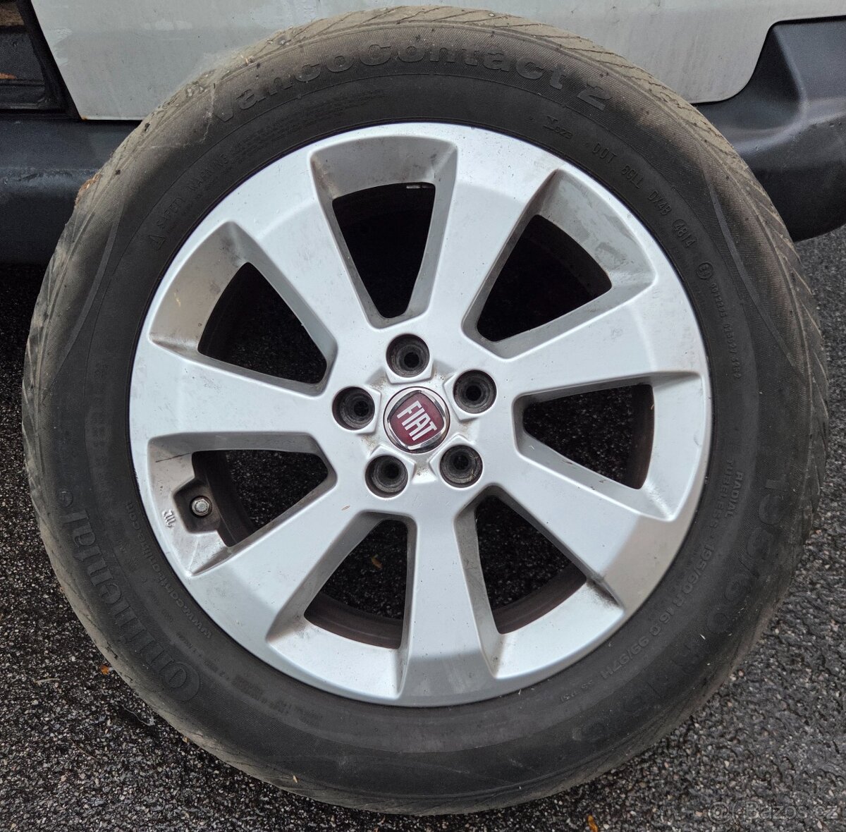 Alu kola Fiat Dobló 16" 5x98 s pneu /Opel Combo