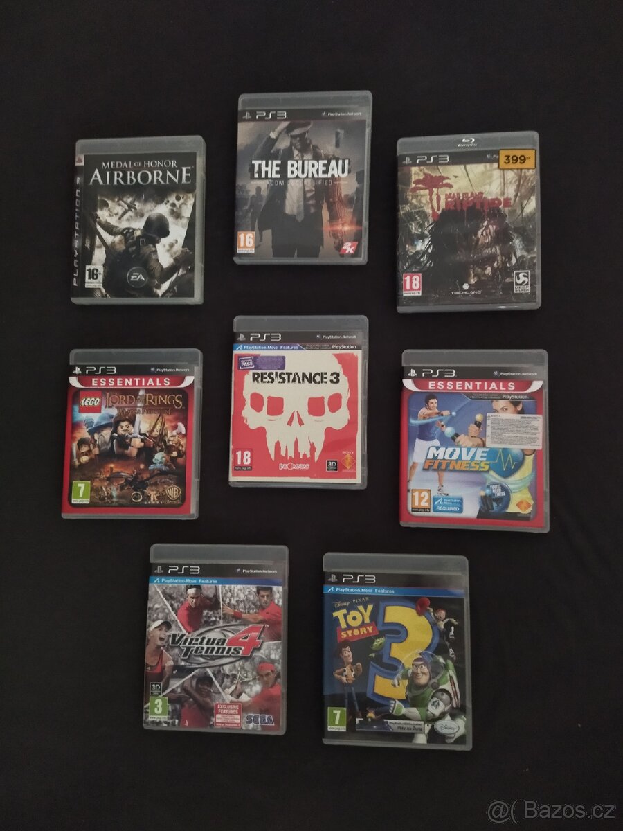 🎮 PlayStation 3 hry na prodej – 8 titulů