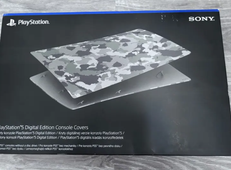 Kryt na PlayStation 5 digitální verzi - Grey Camo
