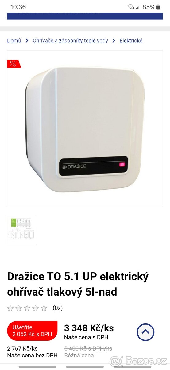 Průtokový ohřívač