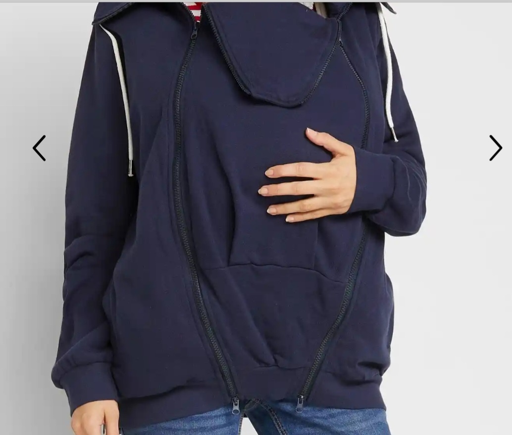 Těhotenská a nosící mikina vel. 40/42