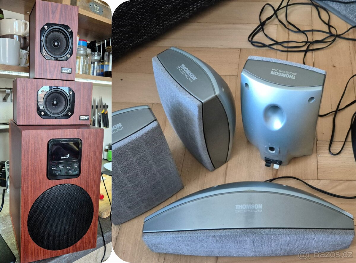 Genius SW-HF5.1 4800 + satelity Thomson Scenium