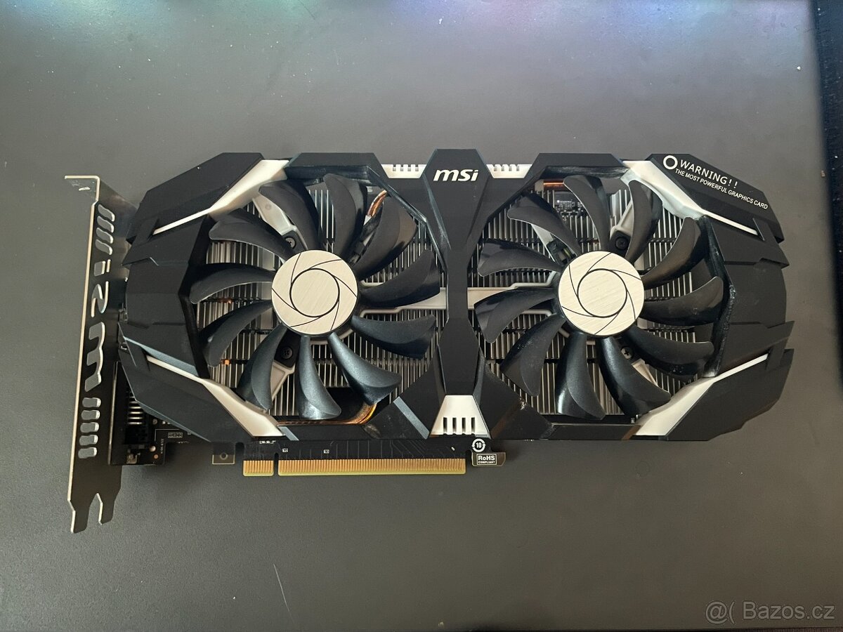 NVIDIA GeForce GTX 1060 3GB MSI