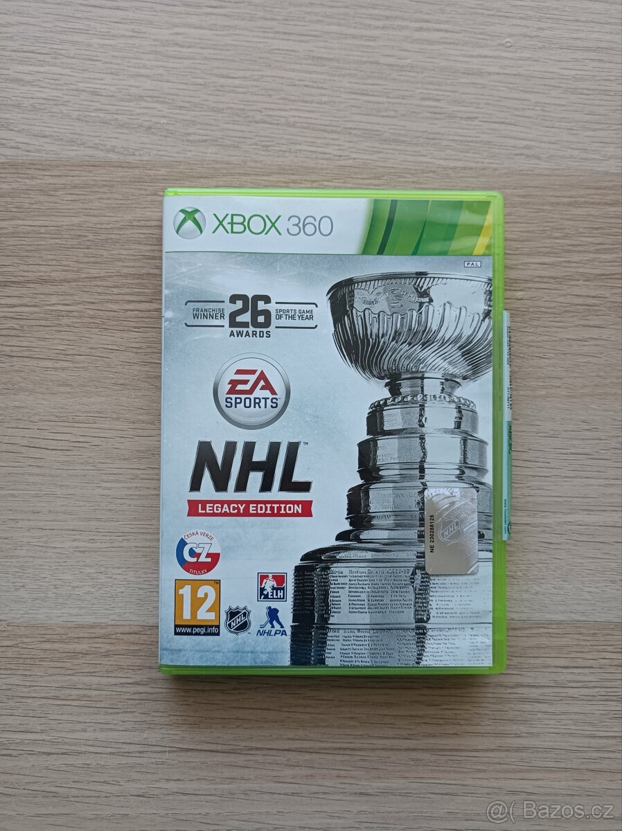 NHL Legacy Edition na Xbox 360