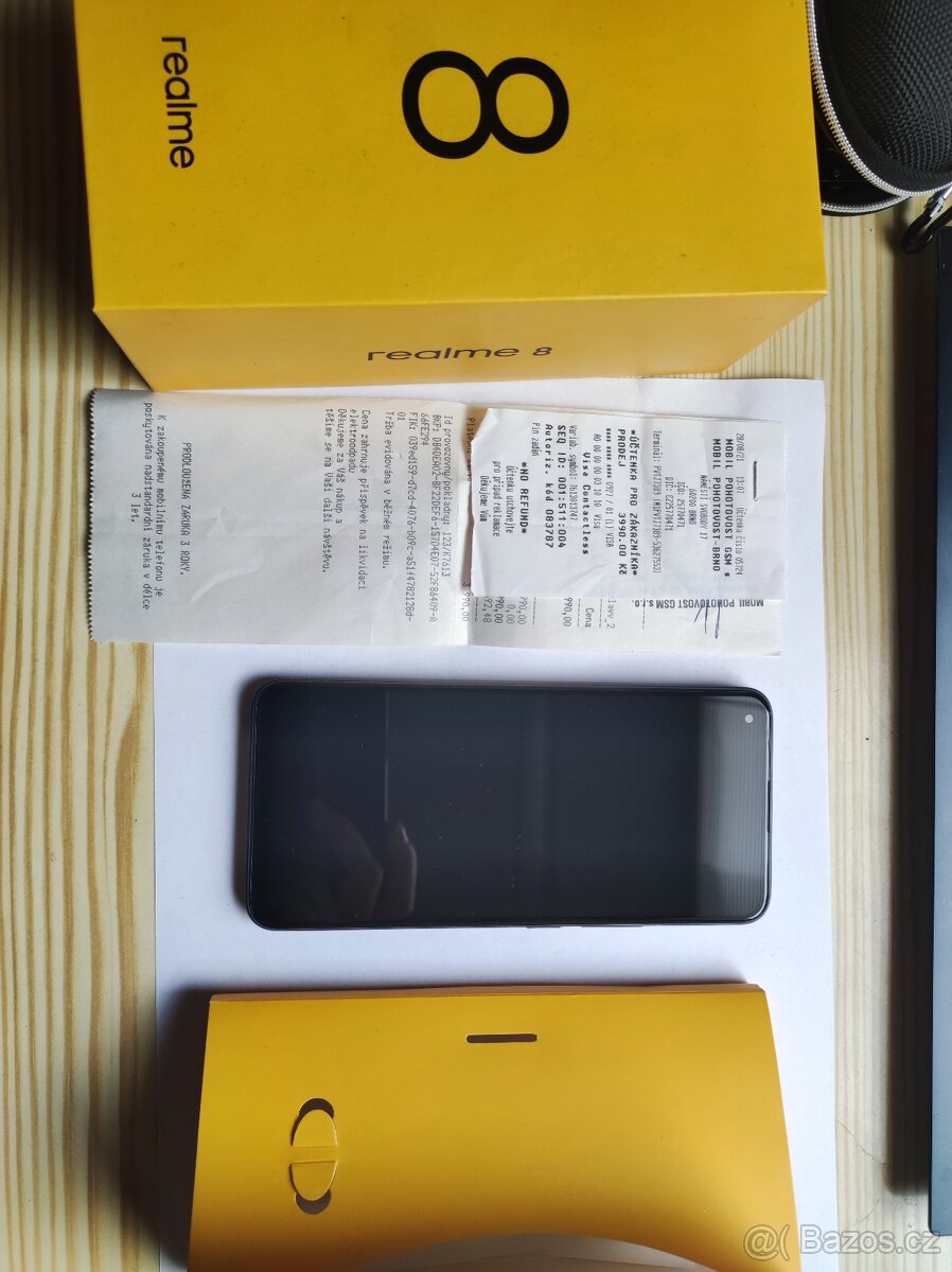 Realme 8 (RMX3085) – 4GB/64GB černý