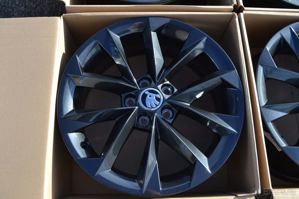 Škoda Kamiq/Scala, S.Arona– NOVÉ 16 originál Alu disky 6x16.