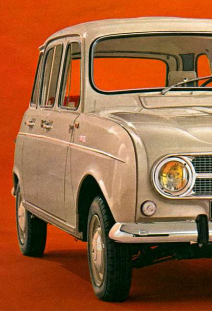 Renault 4 - koupím karoserii s dobrou zadní částí