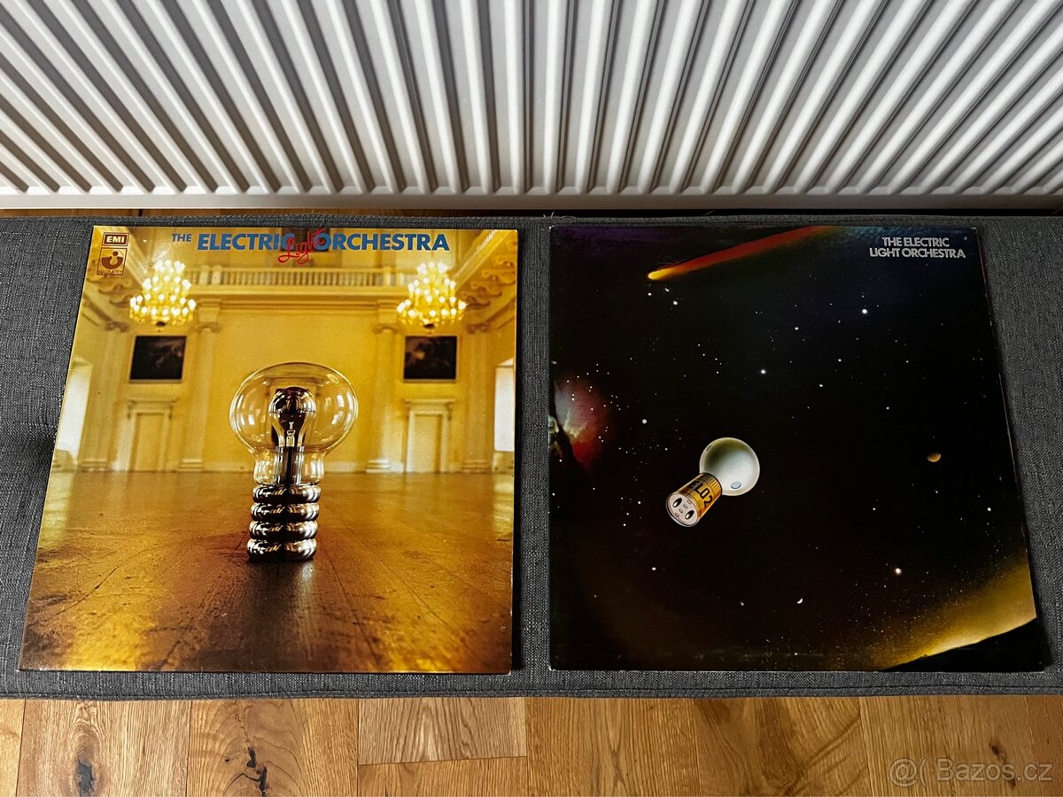 ELO | první 2 alba EVER | 1st & 2nd UK pressing | TOP rare
