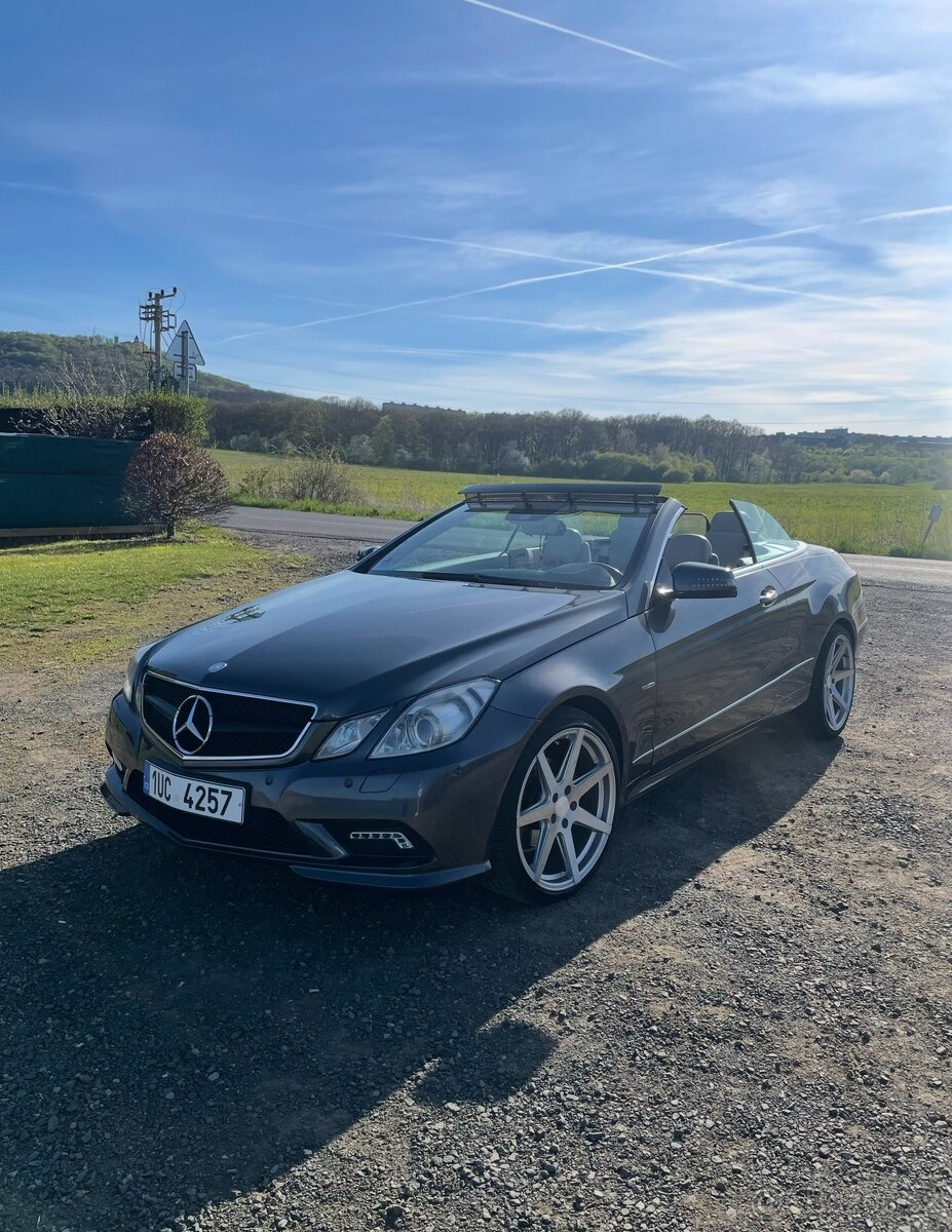 Mercedes Bennz E220CDI kabriolet blueefficiency