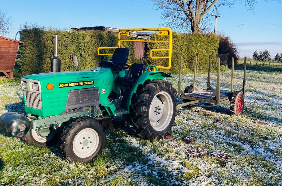 Vyvážečka dřeva za traktor, malotraktor, čtyřkolku, UTV