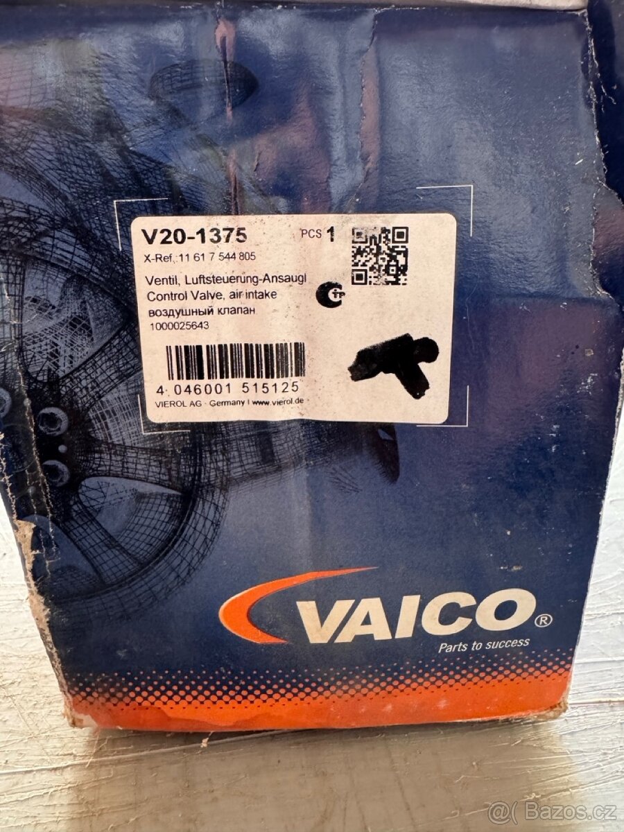 REGULAČNÍ VENTIL VZDUCHU V20-1375 VAICO BMW 3.0i