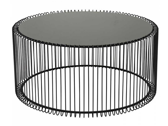 Kulatý konferenční stolek Wire (pr. 60 cm, v 30.5 cm)