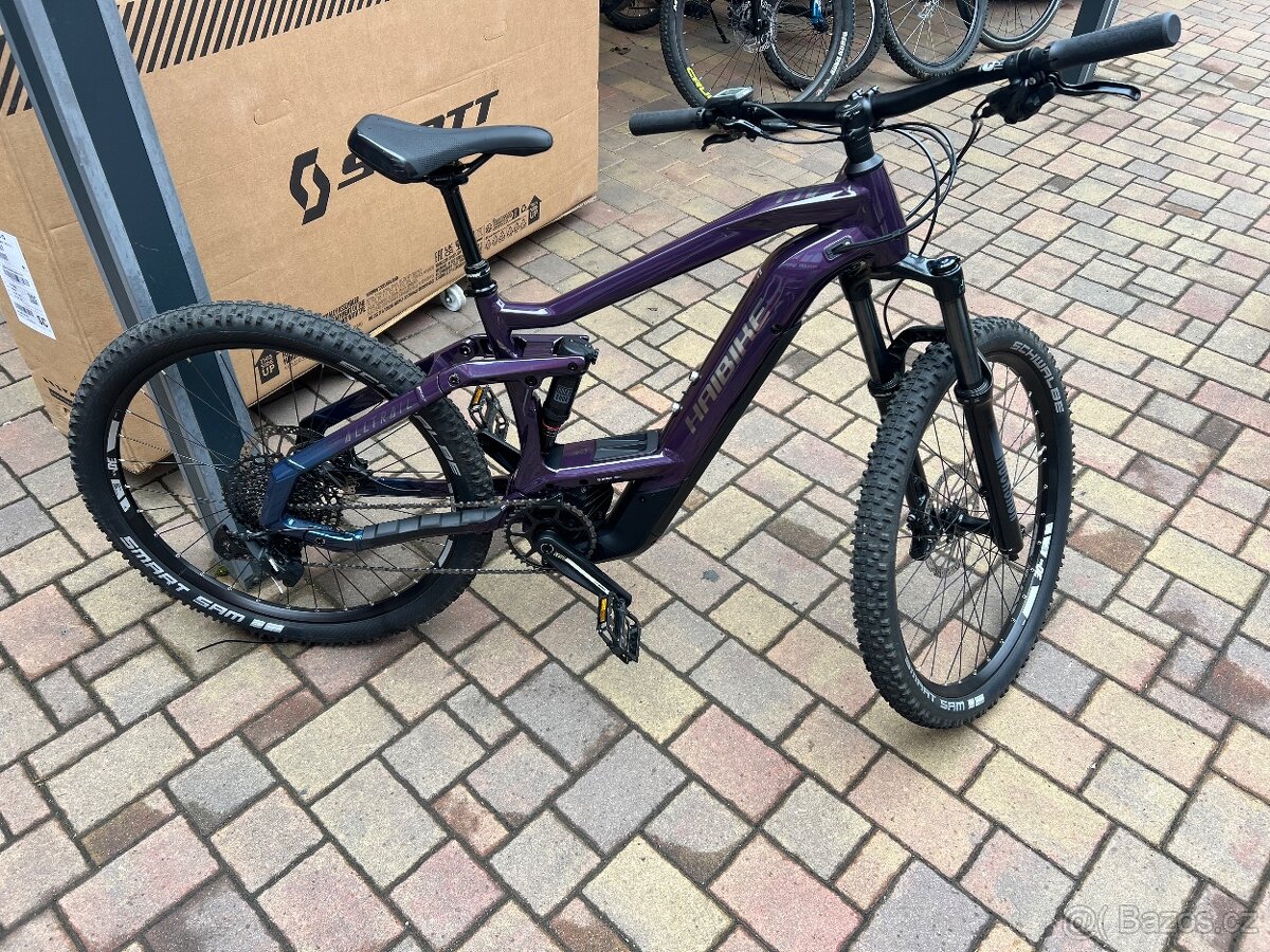 Celoodpružené Elektrokolo Haibike Alltrail 8 27,5” M