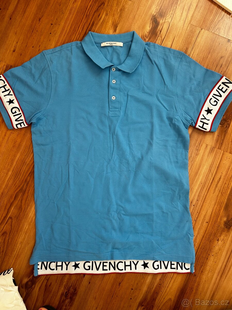Svetle modre tricko Givenchy
