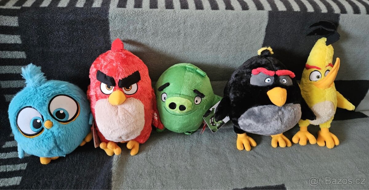 Plyšáci Angry Birds NOVÉ