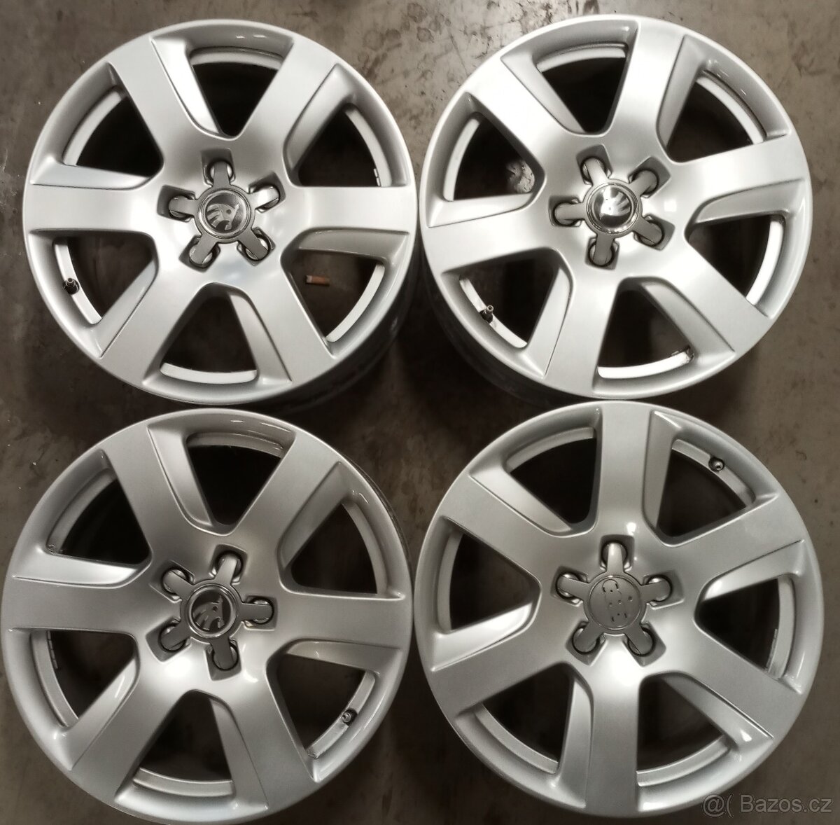 Použité Alukola 17" 5X112 J7,5 ET37 OR díl Audi
