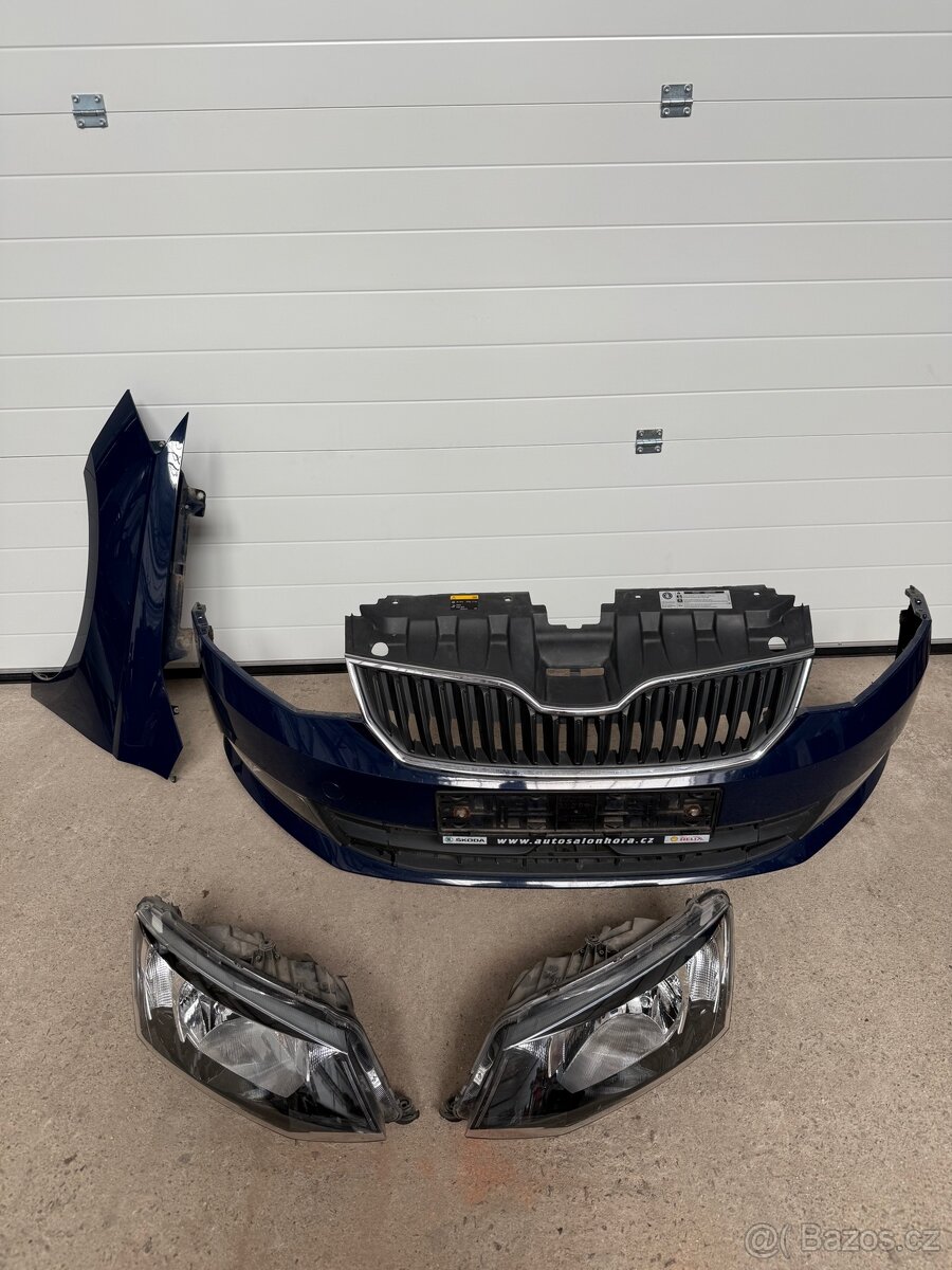 Přední část vozu Škoda Fabia 3