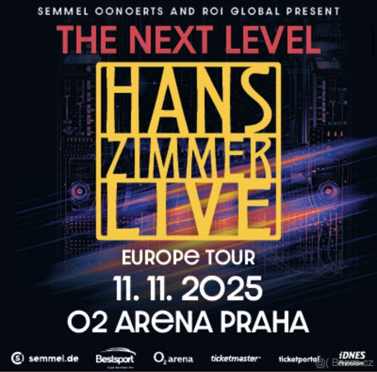 Hanz Zimmer 2x vstupenky VIP LEGEND 11.11.2025