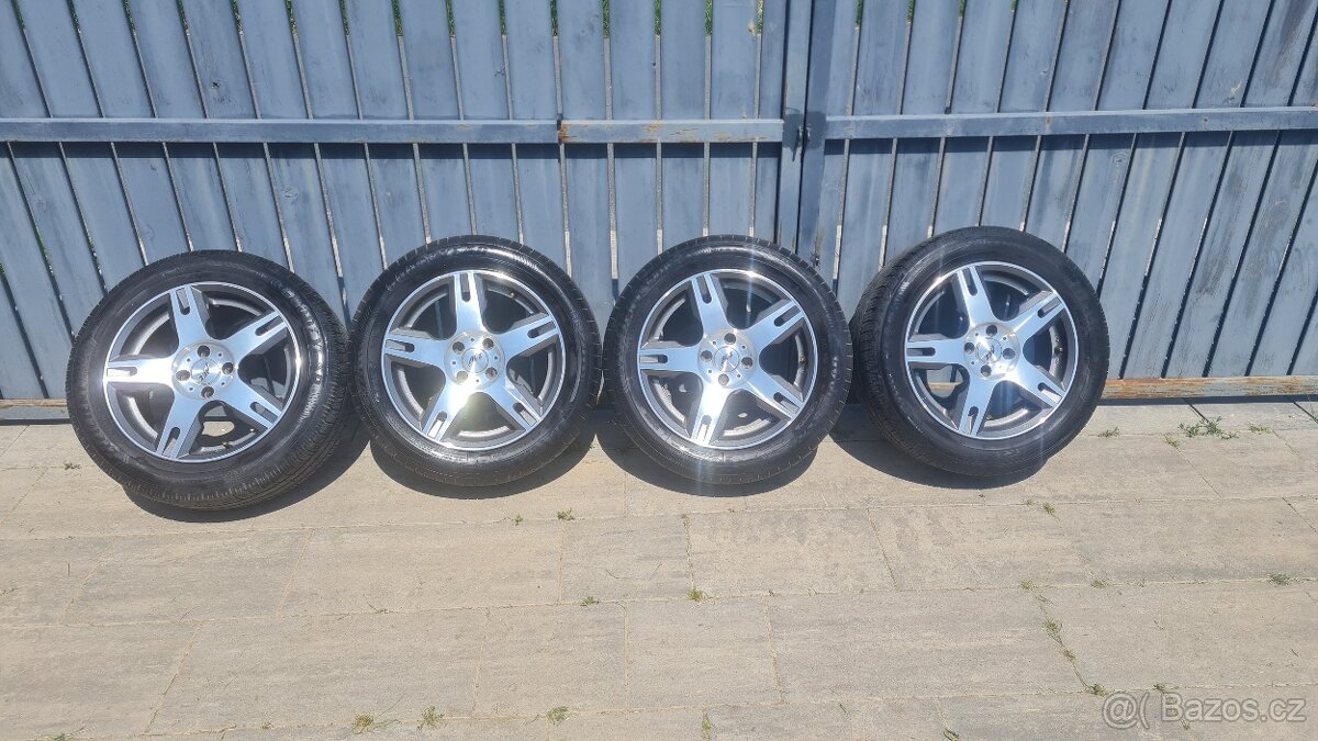AEZ Tacana 16" 4x100, 7J, ET45 s pneu Goodyear Efficient