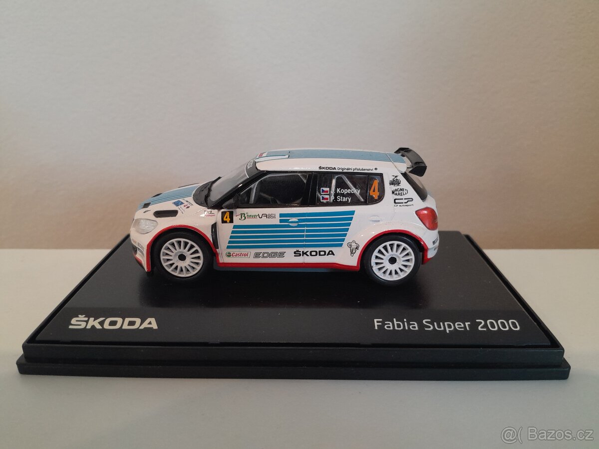 model ŠKODA FABIA S2000/ABREX 143XAB604TH rarita