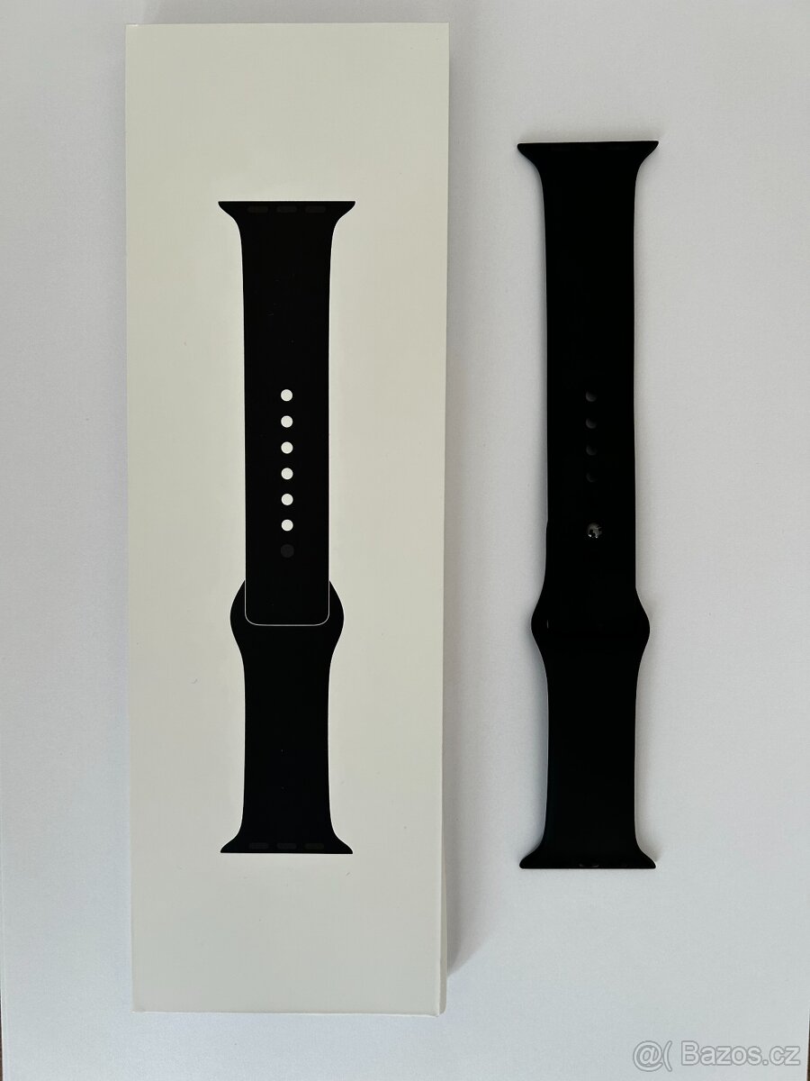 Sportovní řemínek černý Apple Watch 46 mm - M/L