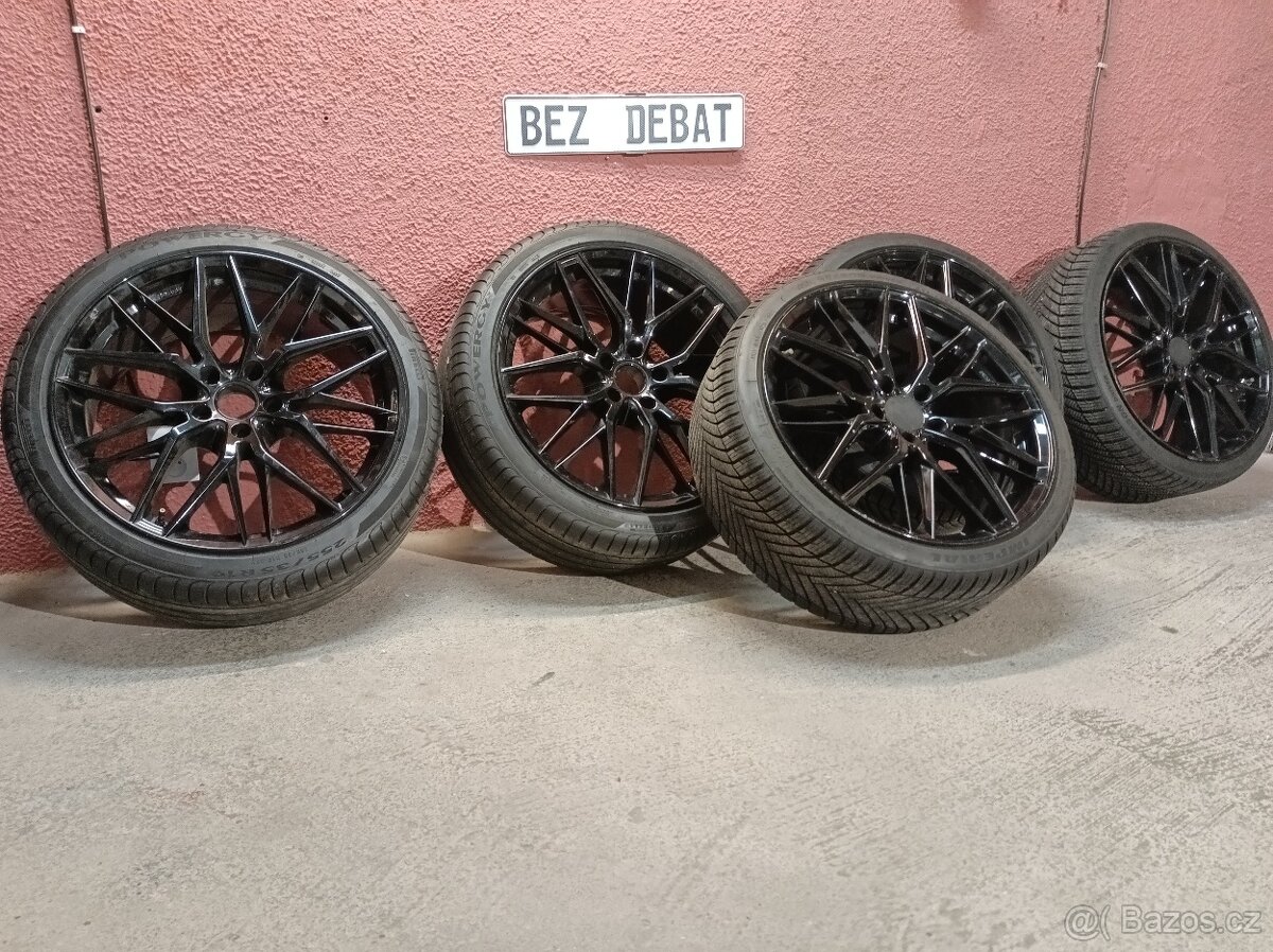 Alu Raederwerk RW0.1 Black 19" s pneu 235+255/35