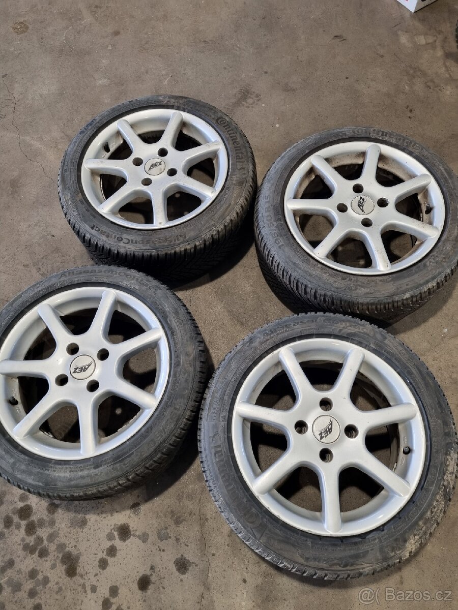 Ford Puma, Fiesta, 195/50R15 Conti Alu disky + celor. pneu
