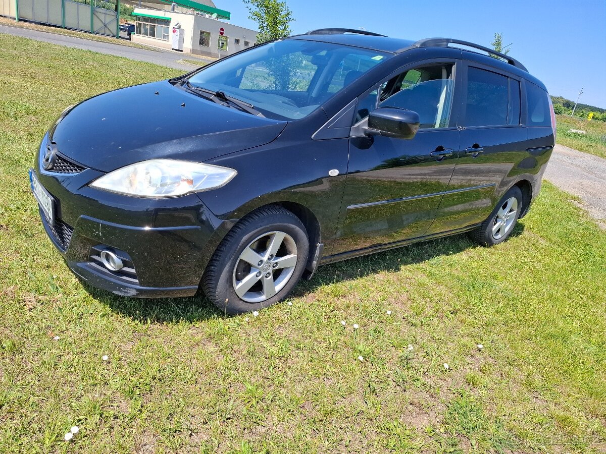 Mazda 5 1.8 i Klima 7 míst Alu,Model 2010