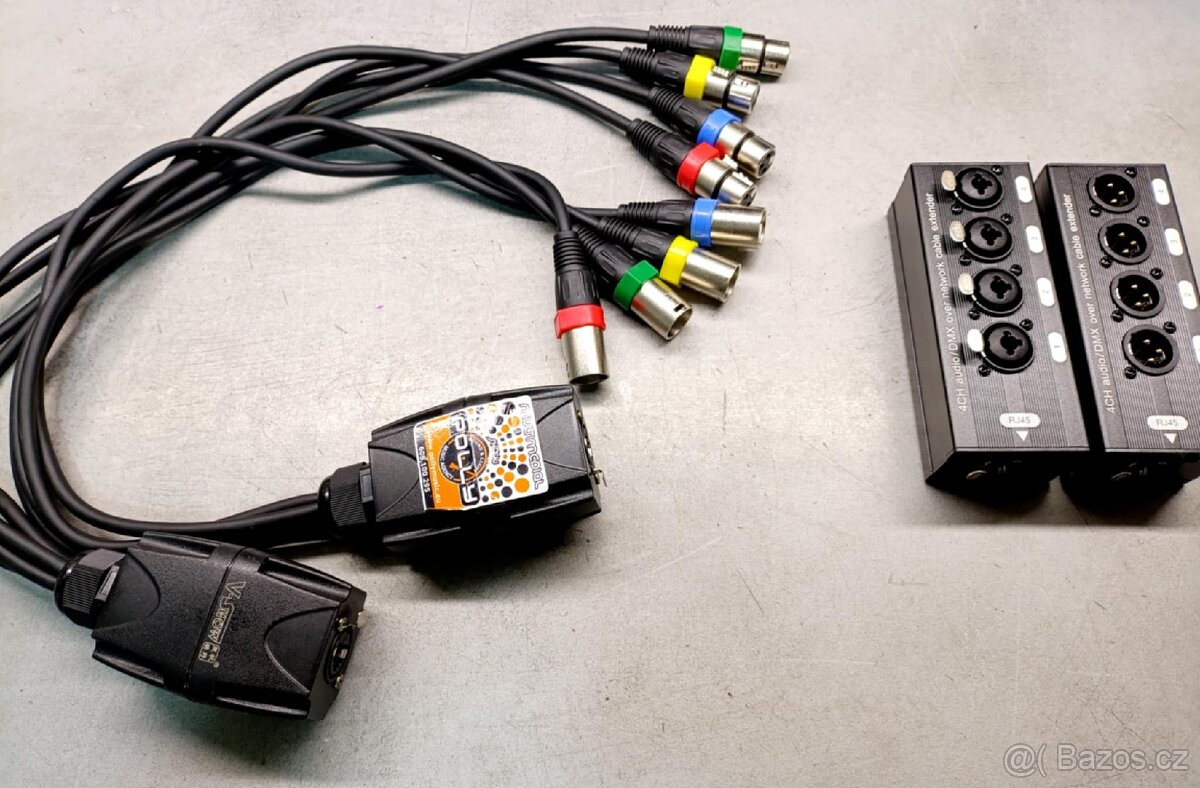 Prodám různé DMX - Lan RJ 45