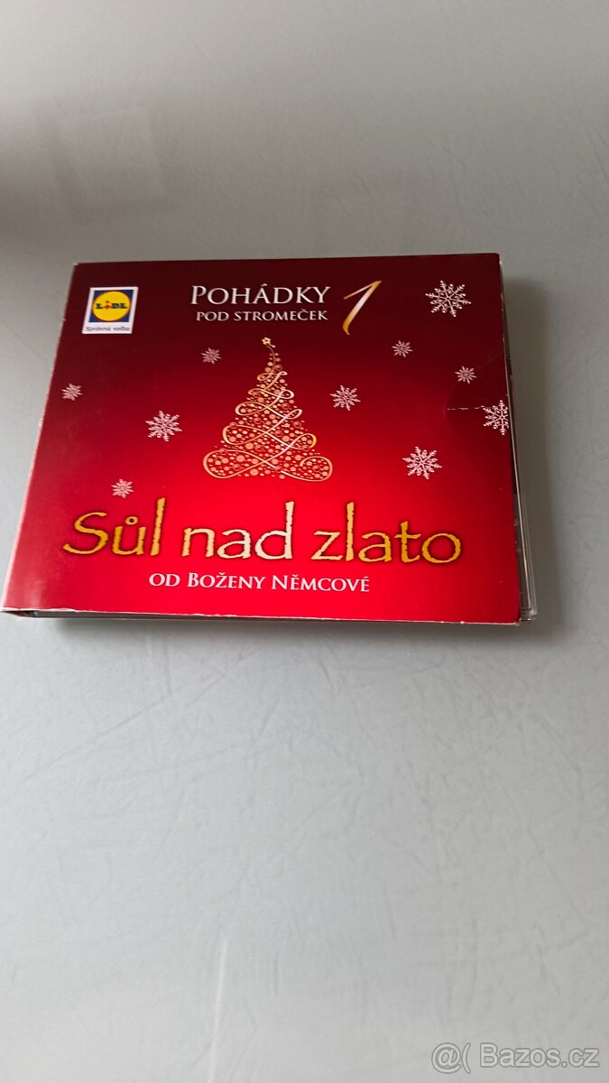 CD Lidl pohádky pod stromeček 1 sůl nad zlato od Boženy Němc