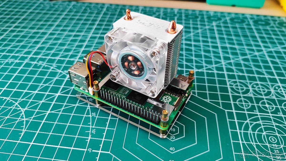 Raspberry Pi 5 chladič