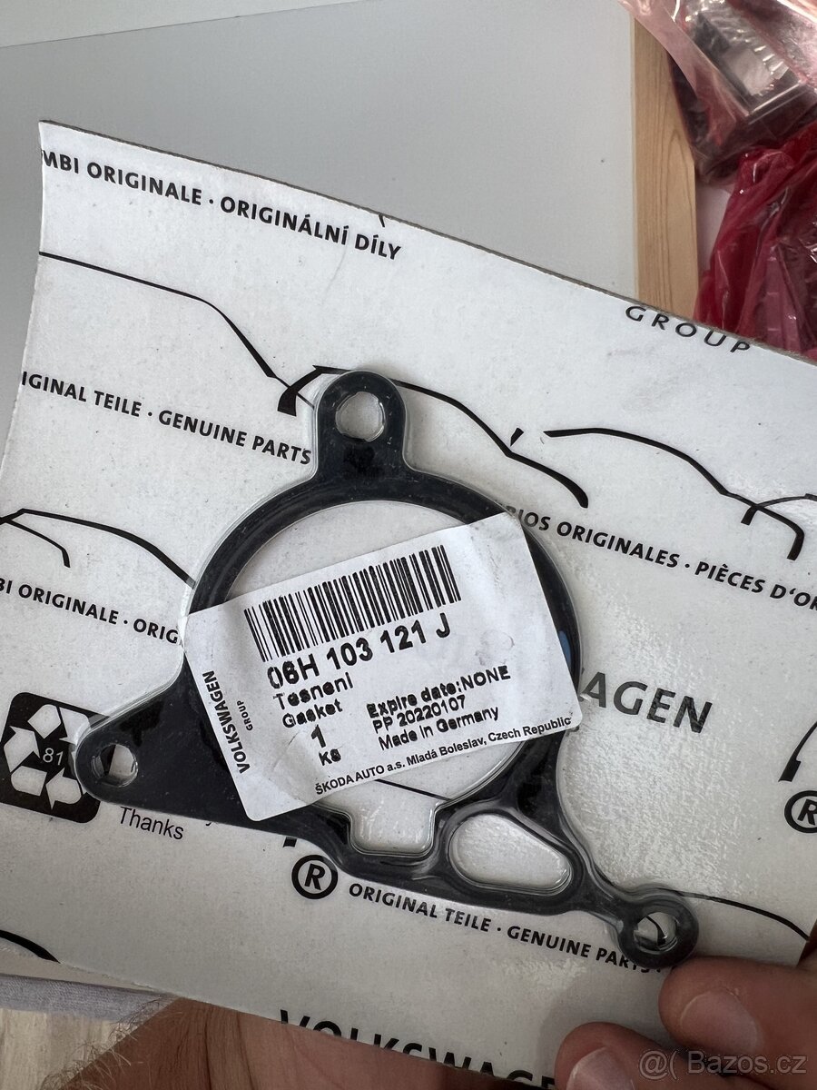 Originální těsnění vakuového čerpadla Volkswagen
