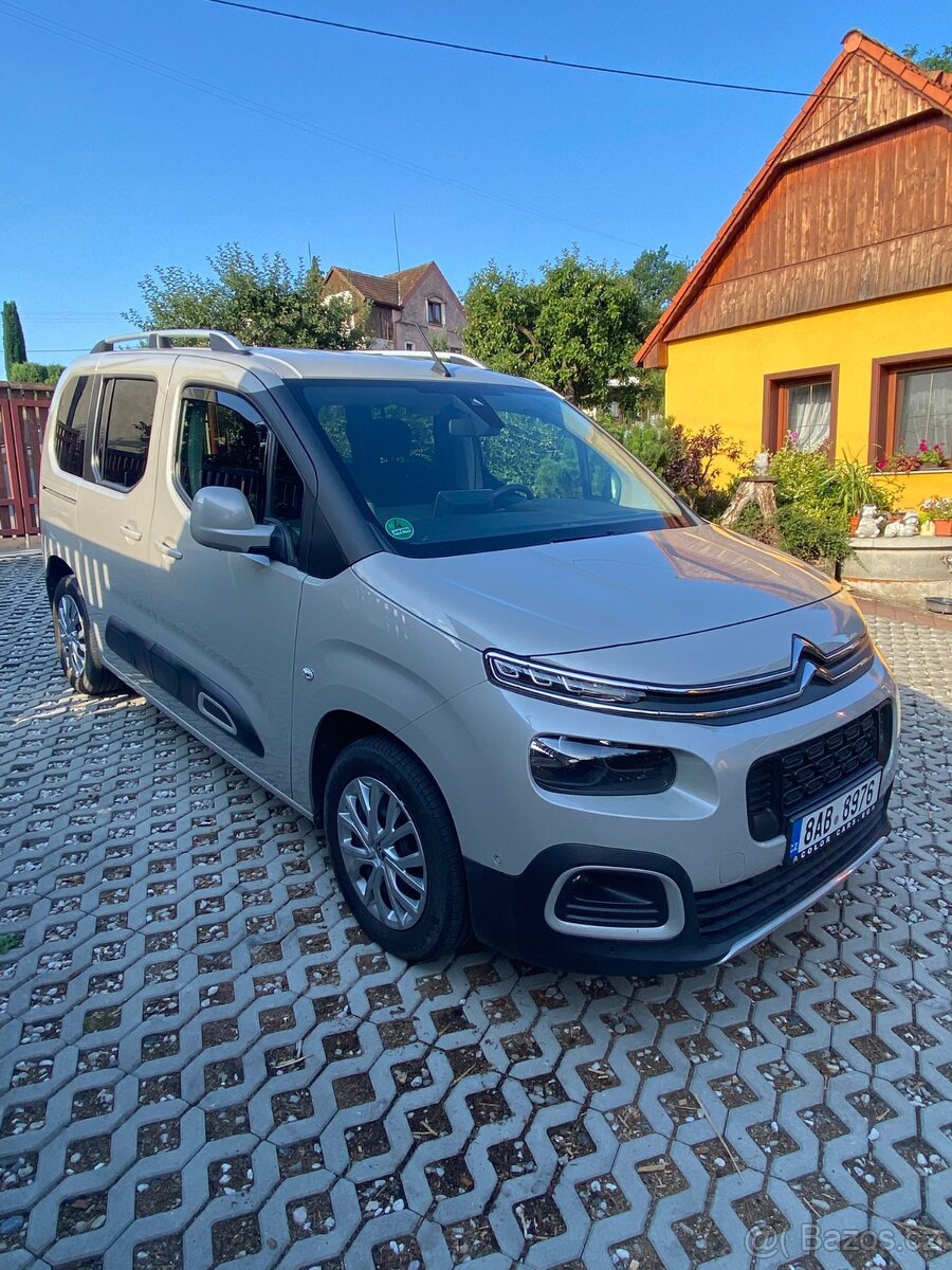 Citroen Berlingo 1.5 BlueHdi 96 kw, prodloužená tov. záruka