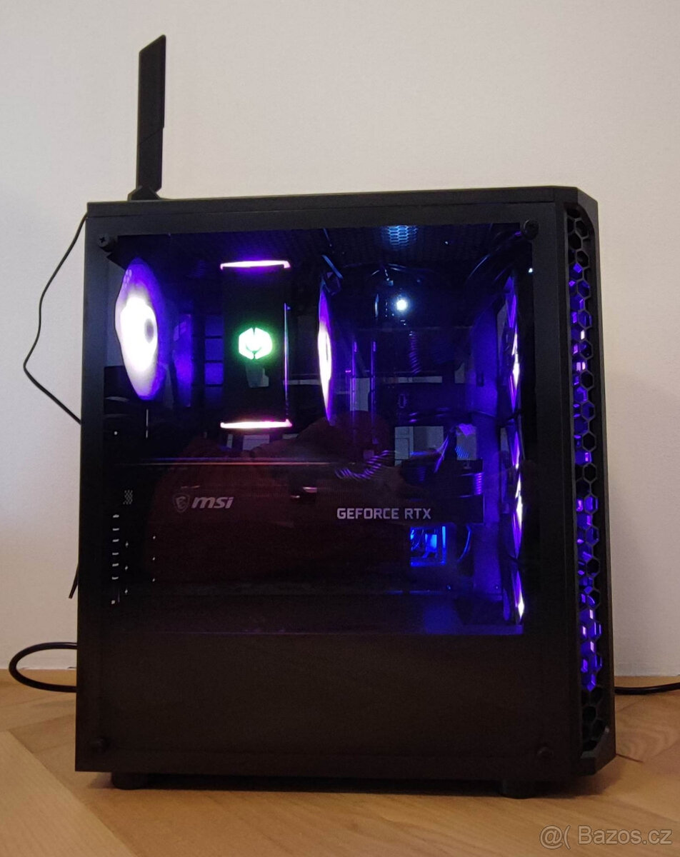 Herní PC, Ryzen 7700X, RTX 3070TI, 32GB DDR5 RAM