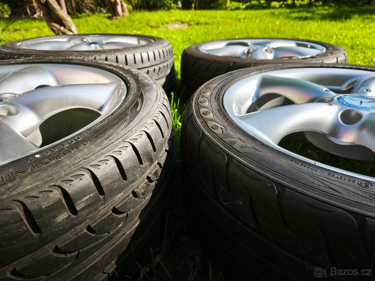 Dvourozměrná sada Mercedes w209 r17 5x112