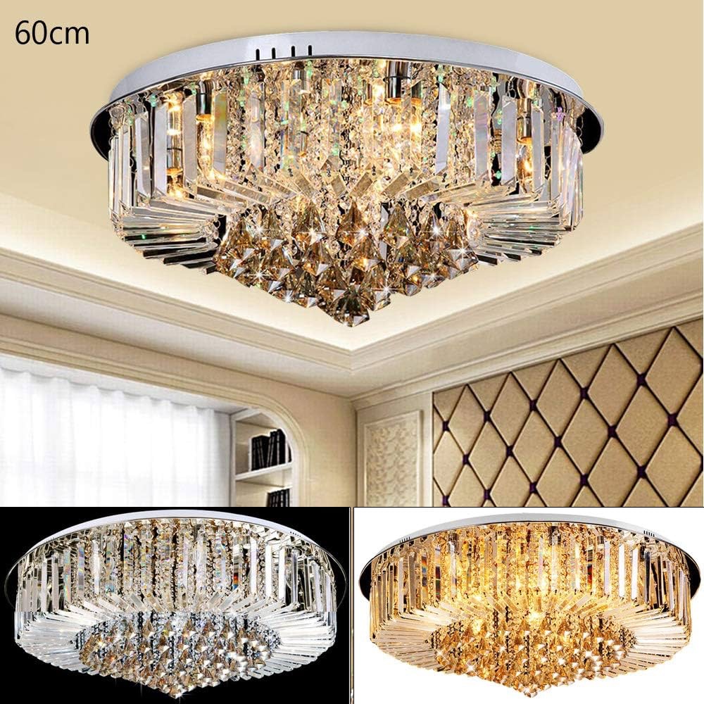 60 cm lustrové křišťálové stropní svítidlo LED 12 W