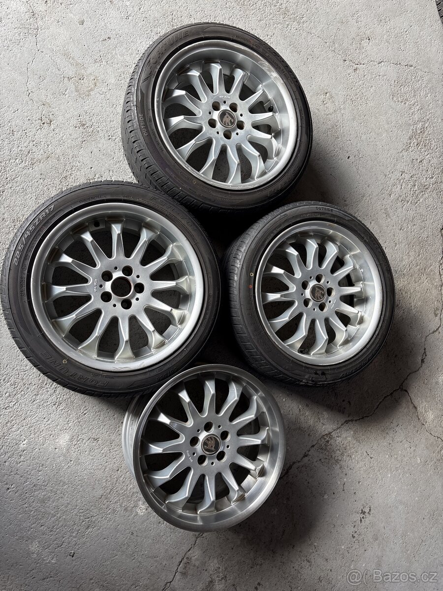 Alu kola 5x100 17