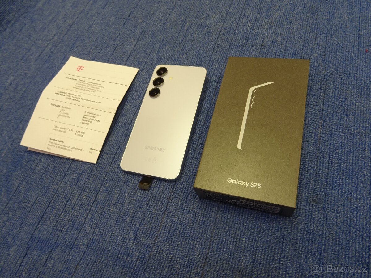 Nový Samsung Galaxy S25 12/128GB CZ záruka 2r.