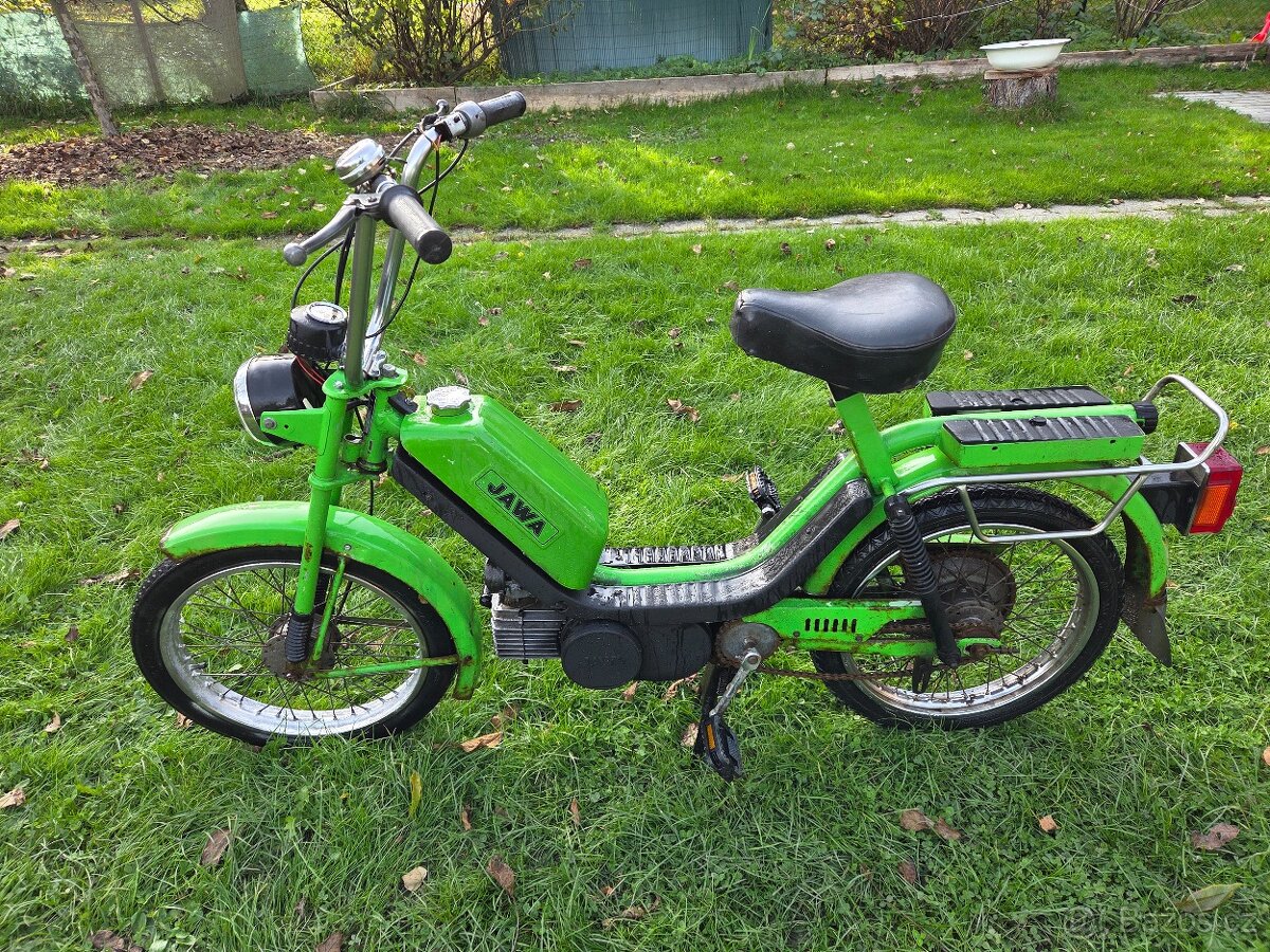Babetta 210 s kartičkou, zelená 1.