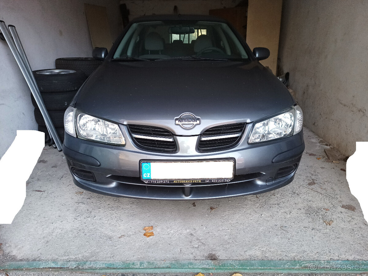 Nissan Almera 1.8 84 kW, benzín + LPG