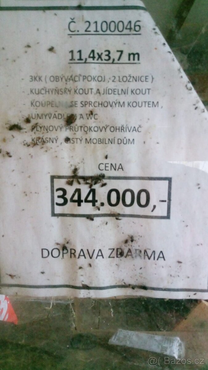 Mobilní dům bez pozemku