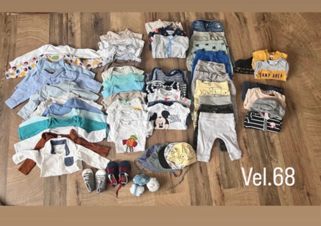 Oblečení pro miminko vel.68