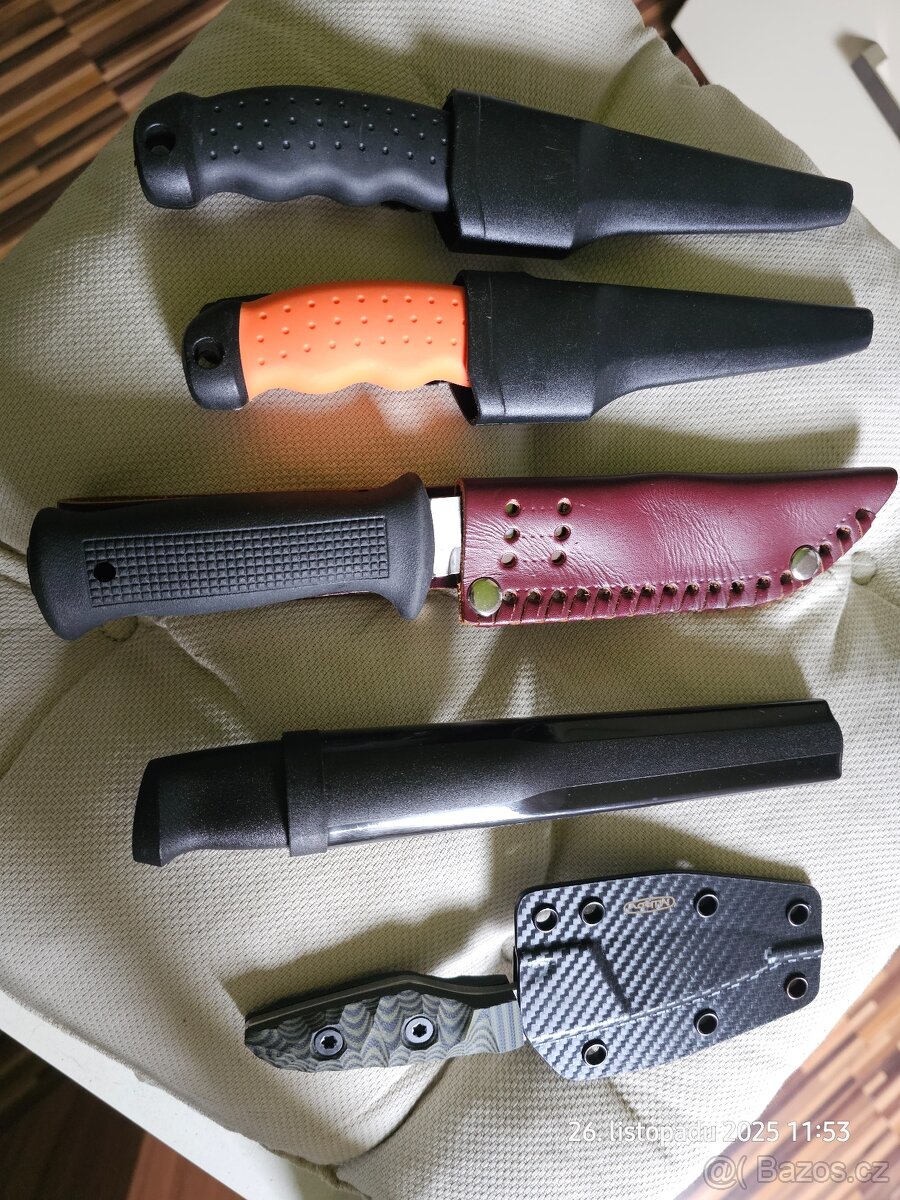 Nože Mikov (Uton, List, Brigand)