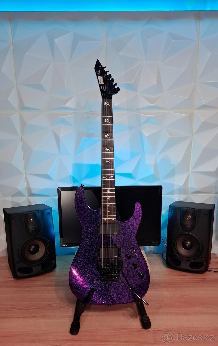 ESP LTD KH-602 PURPLE SPARKLE