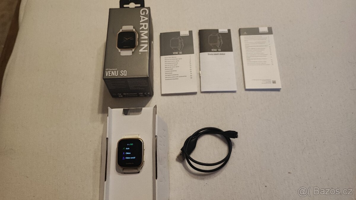 Garmin Venu Sq – krásný stav, kompletní balení
