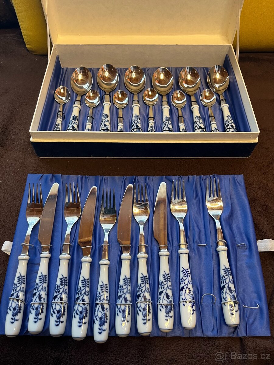 Příbory cibulák neúplná sada