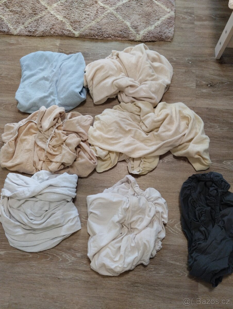 Prostěradla do dětské postýlky 120x60