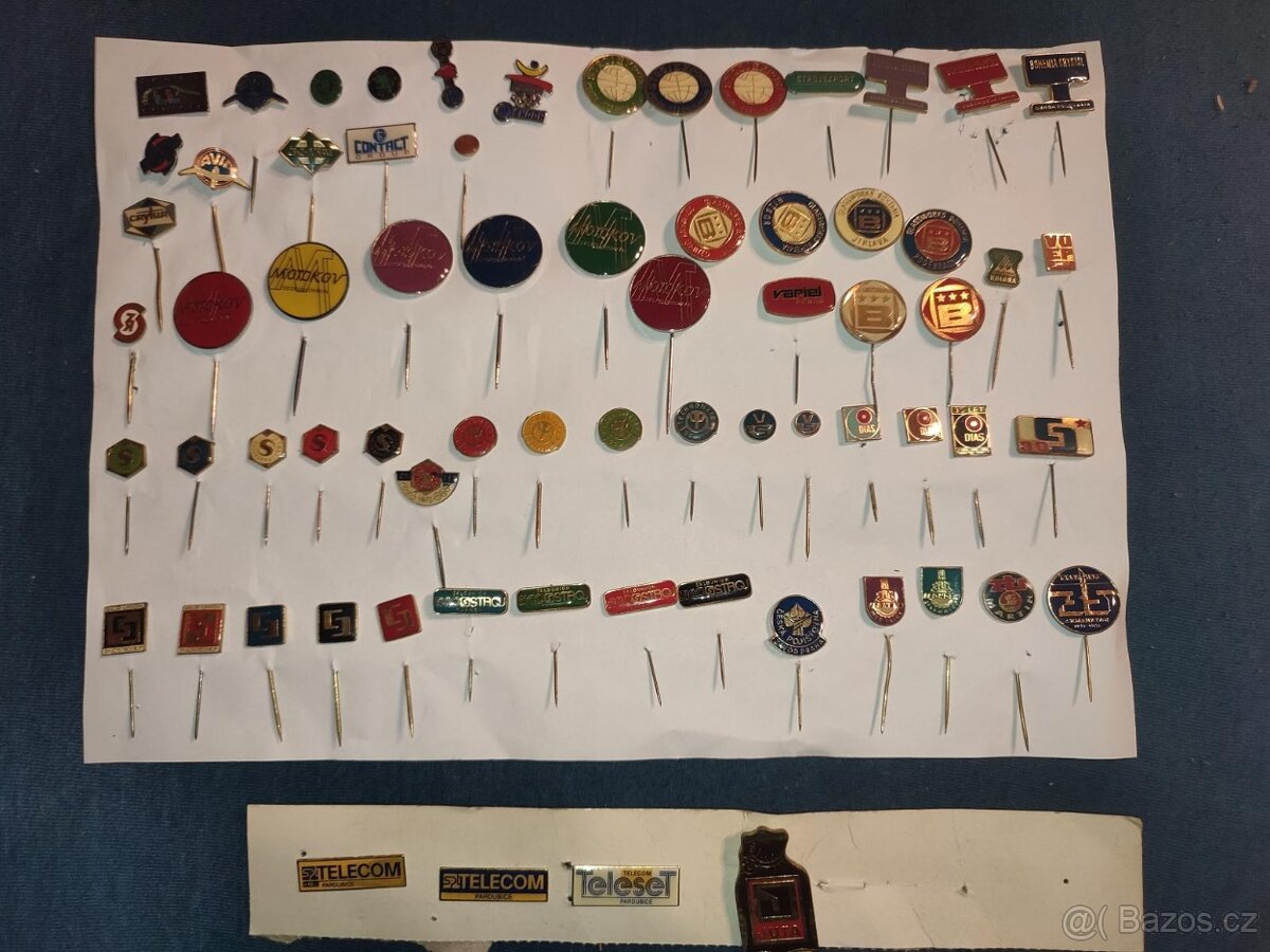 Staré podnikové odznaky