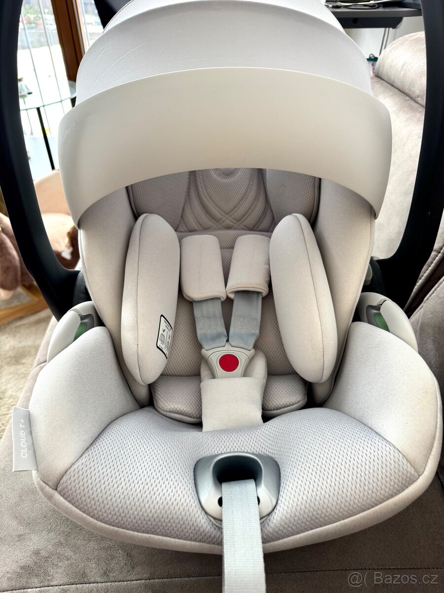 Cybex Cloud T i-Size Plus Platinum White